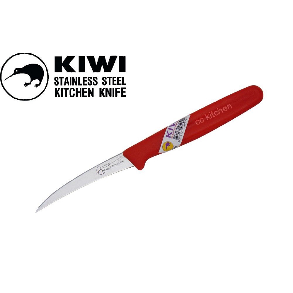 001 100 ORIGINAL KIWI CARVING KNIFE WITH PLASTIC HANDLE 3" Shopee