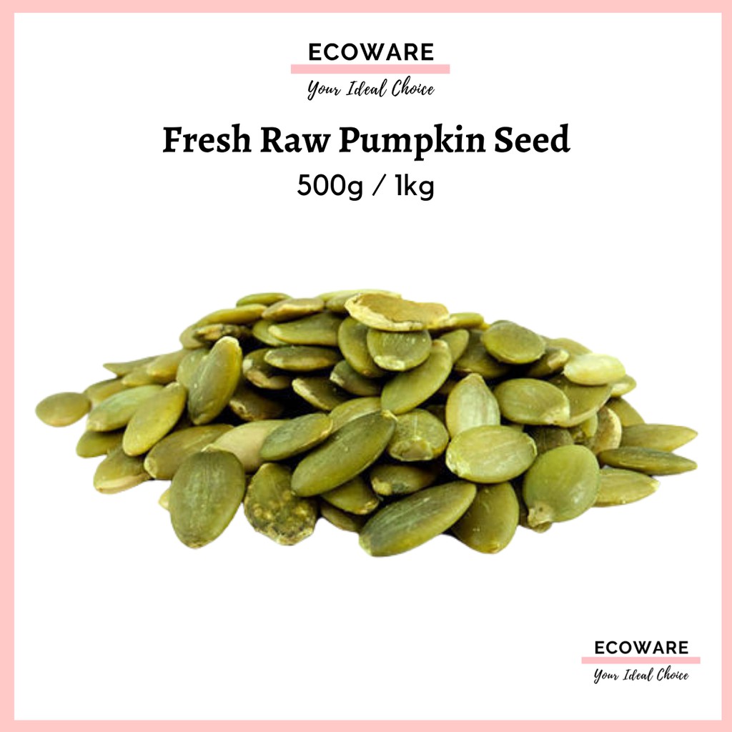 Raw Fresh Pumpkin Seed (500g/1kg) / Biji Labu / Pumpkin Seed Ready to eat / 南瓜籽