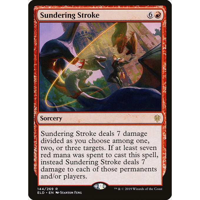 Sundering Stroke | [ELD][R][Sorcery][MTG Singles]