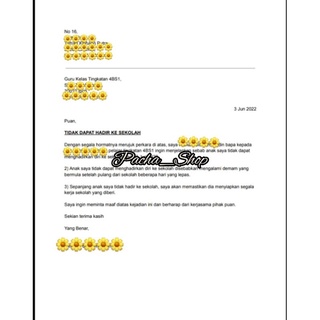 Servis Menulis Surat Rasmi Email Shopee Malaysia