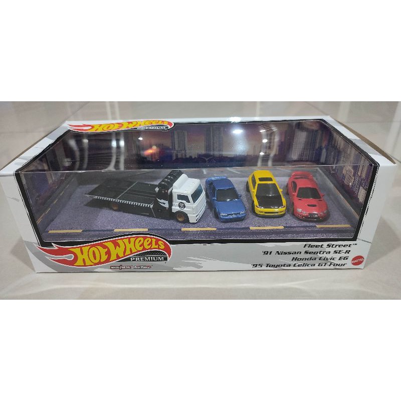 Hot Wheels JDM Box Set 91 Nissan Sentra SER / Honda Civic EG / 95