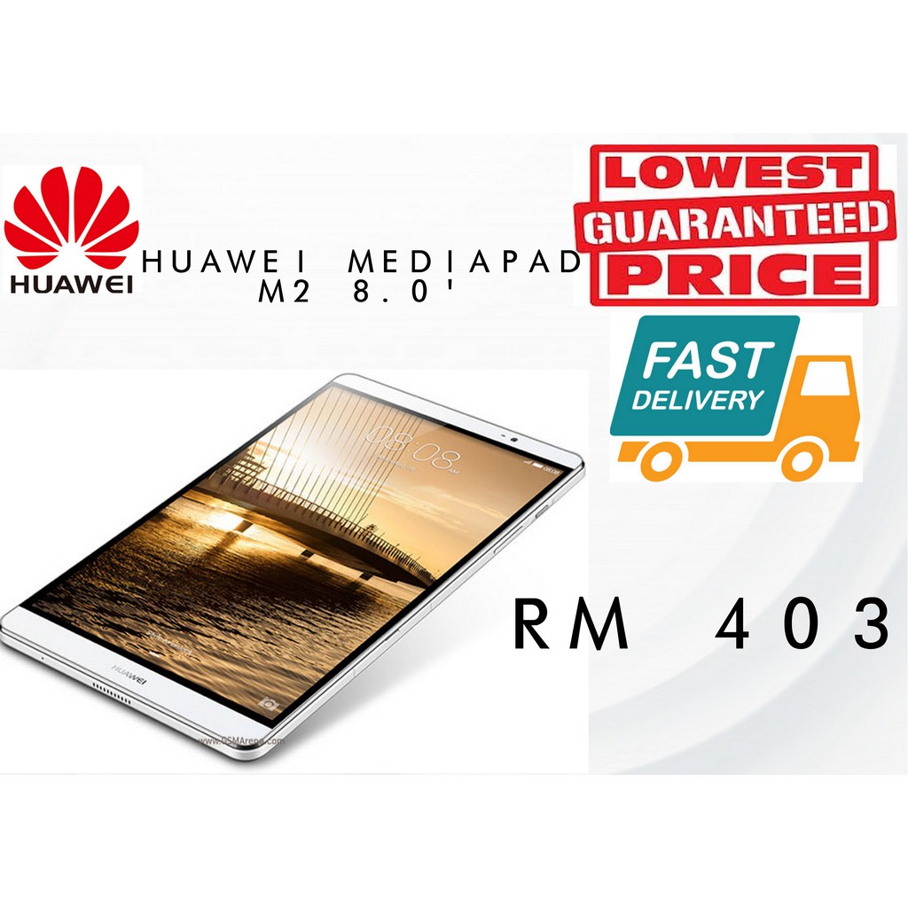 Huawei Mediapad M2 8 Inch Demo Unit Original Shopee Malaysia