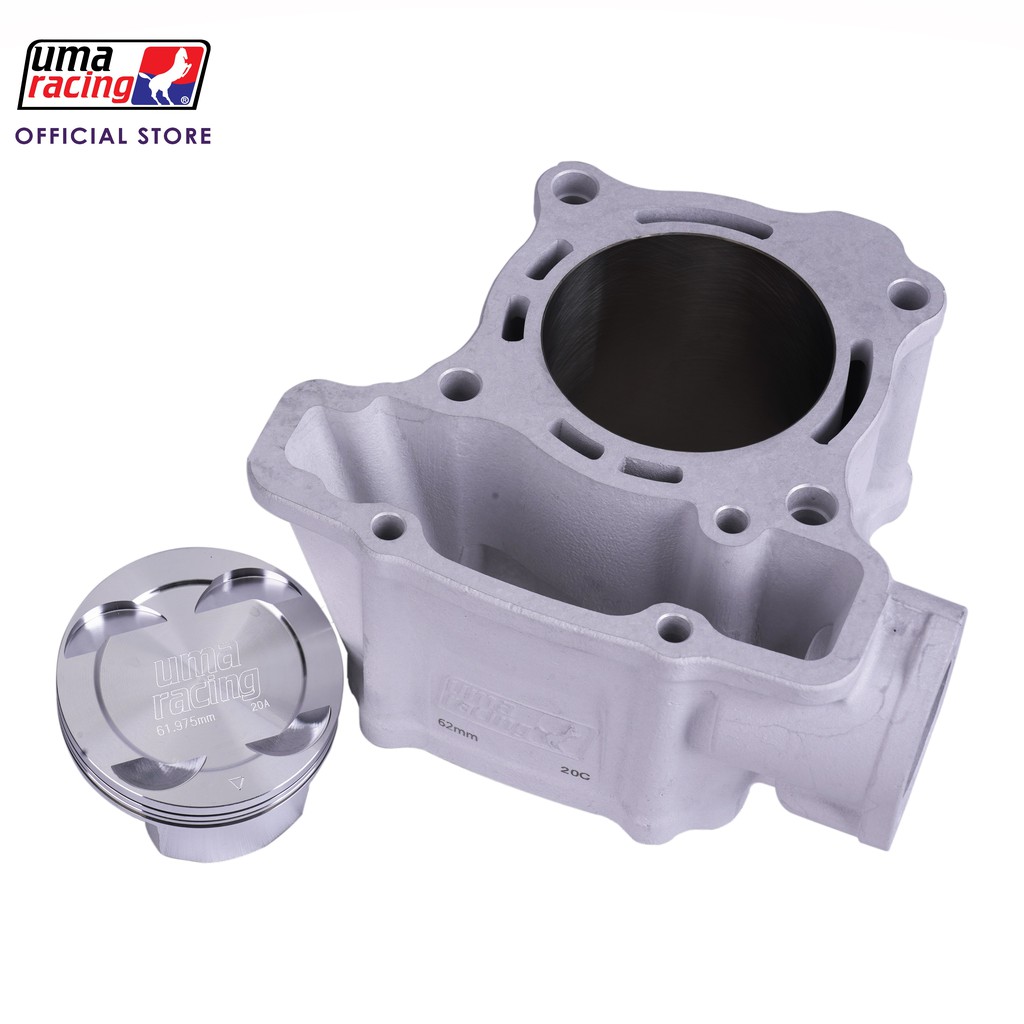 Uma Racing Honda RS150R Ceramic Cylinder Block Kit Set 62mm Shopee
