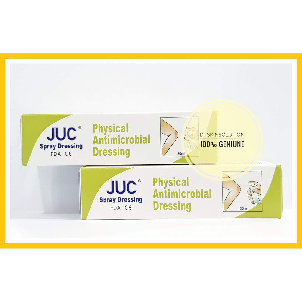 JUC Spray Dressing Physical Antimicrobial Dressing (30ml) X 2 UNITS