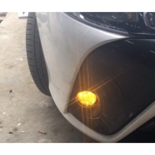 FOG LAMP Yellow Toyota Lexus Perodua MYVI 2011-2017 axia 