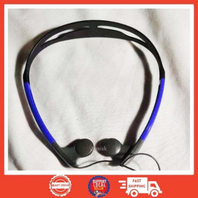 CASQUE RADIO VINTAGE Sony Walkman Sports SRF-HM FM/AM testé/fonctionne