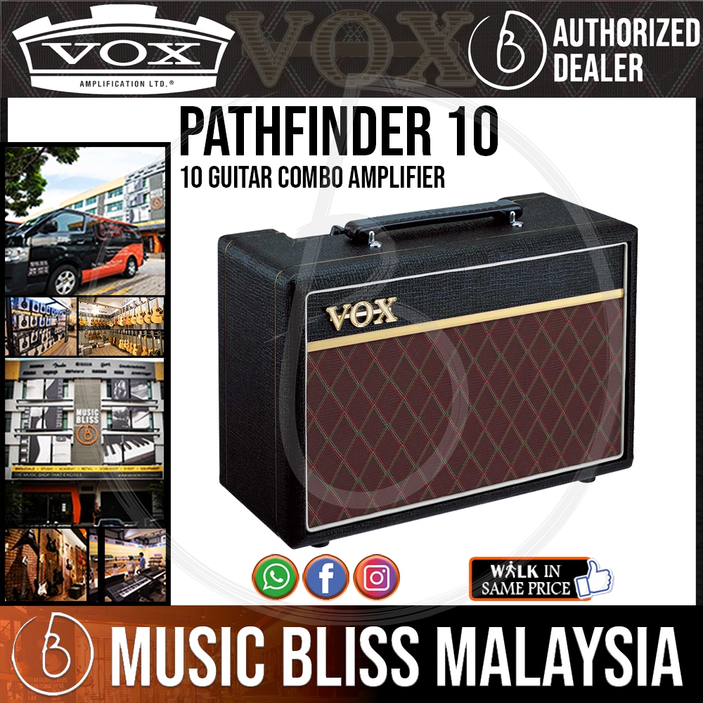 Vox Pathfinder 10 1x6.5 10watt Combo Amplifier (Pathfinder10) Shopee