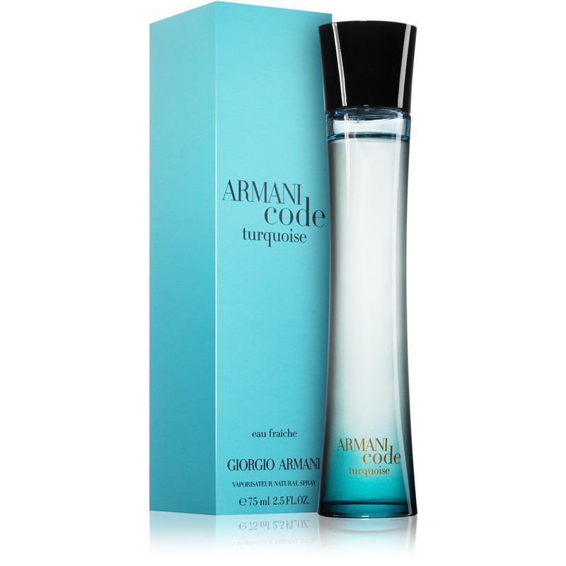 giorgio armani code femme turquoise