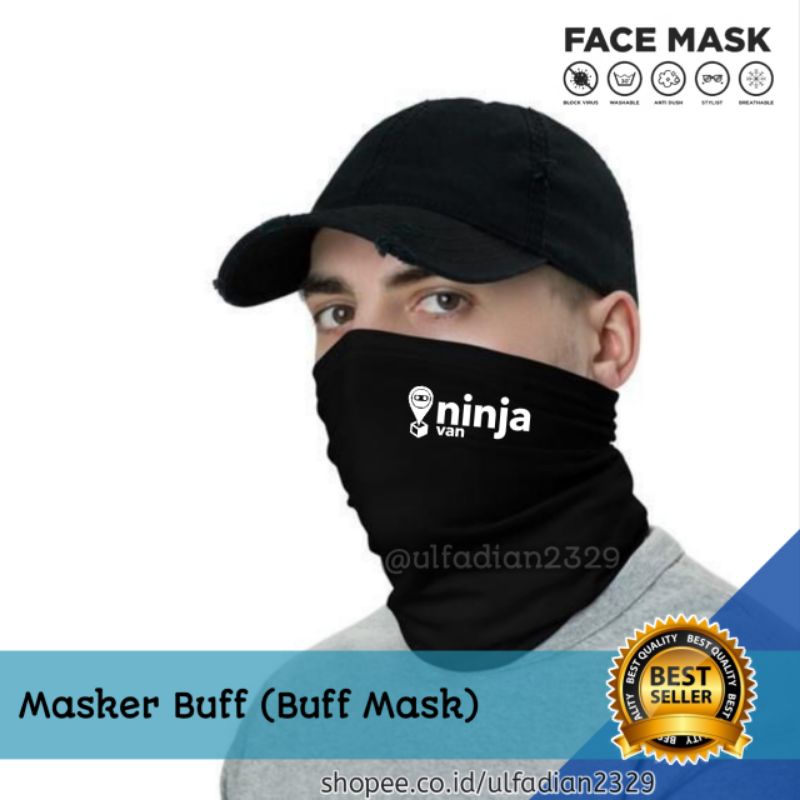 Hover Woordvoerder Walter Cunningham Ninja Van Buff Mask - Buff Ninja Van Mask | Shopee Malaysia