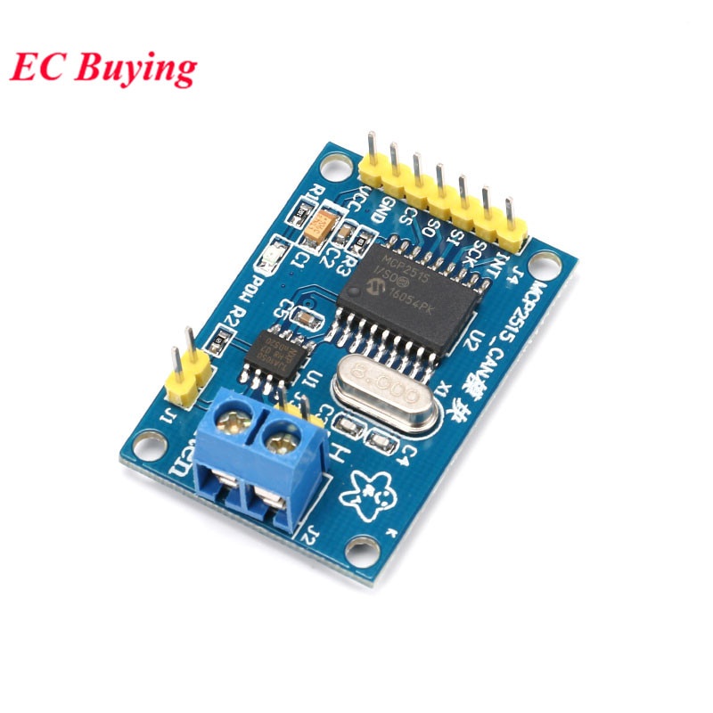 MCP2515 CAN Bus Driver Module Board TJA1050 Receiver SPI For 51 MCU ARM Controller Interface For Arduino Electronic DIY Kit