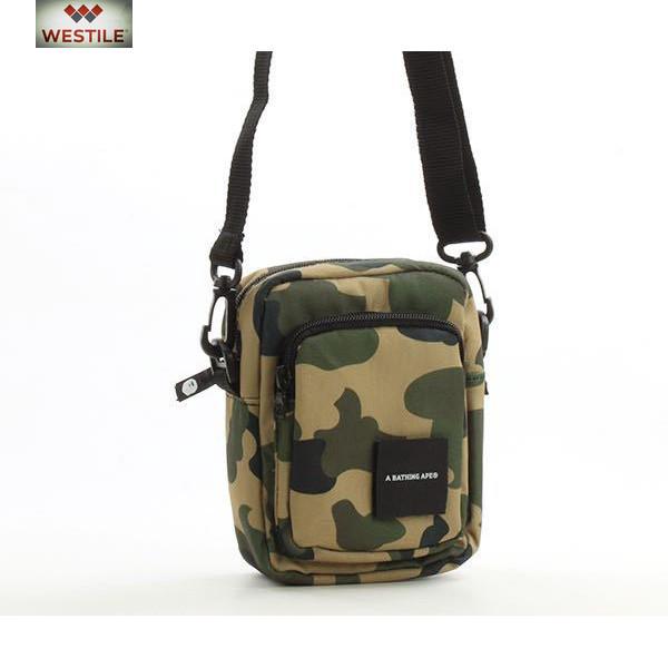 BAPE A Bathing Ape Camo Messenger Bag Crossbody Sling Bag Travel ...