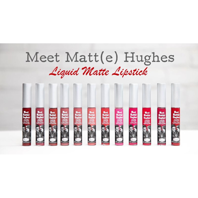 The Balm Meet Matt(e) Hughes Long Lasting Liquid Lipstick