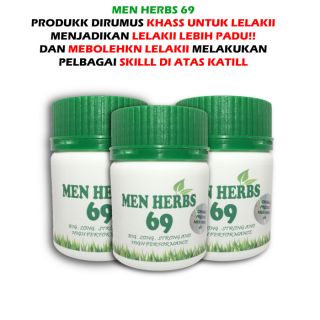 UBAT KUAT MEN HERBS 69 KHAS UTUK LELAKI  Shopee Malaysia