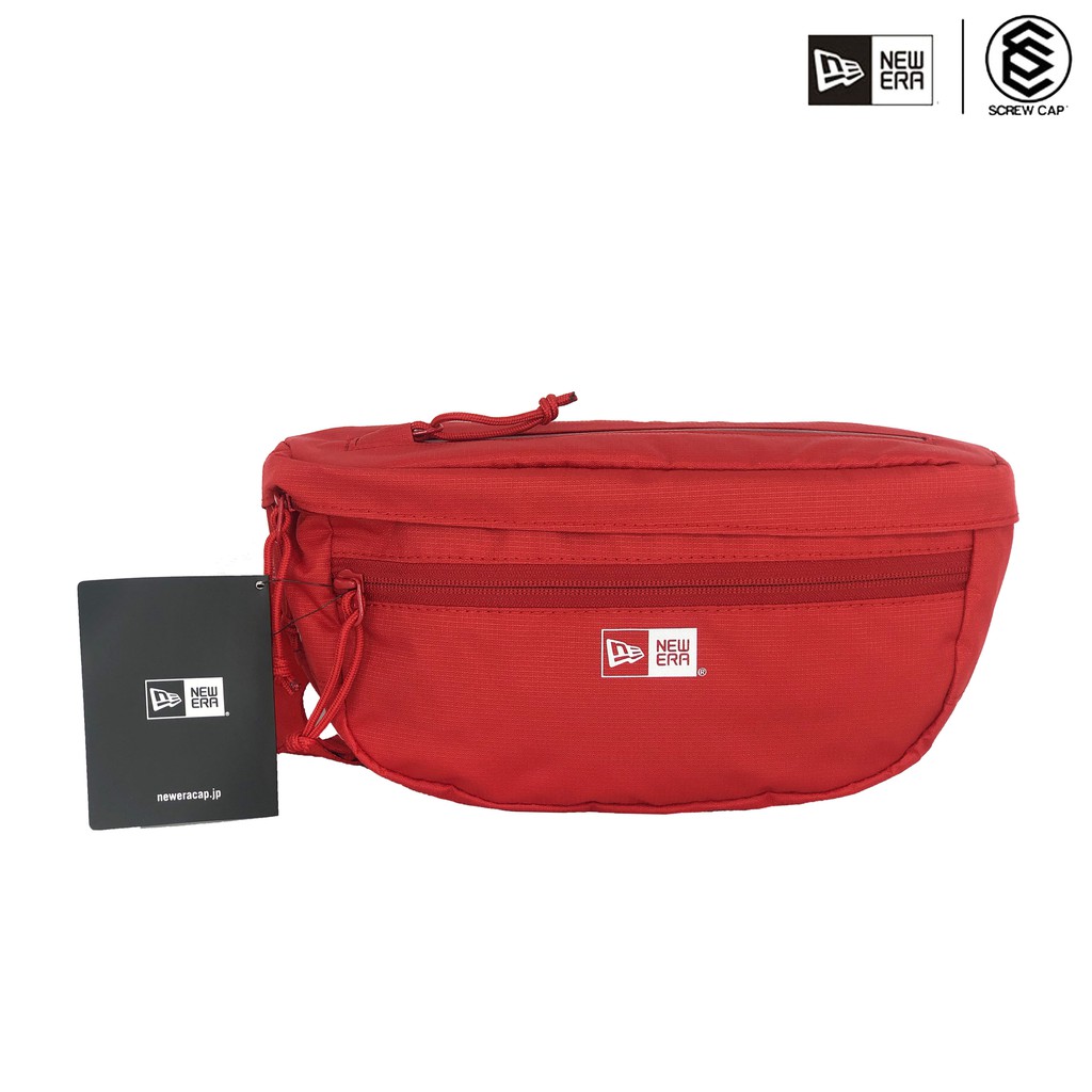 New Era Ne Explorer Series Red Bag Waist Bag Sling Bag Shopee Malaysia