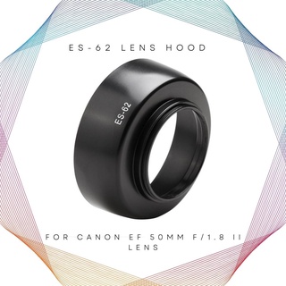 ES-62 ES62 Lens Hood for Canon EOS EF 50mm f/1.8 II (Ready Stock In Malaysia)