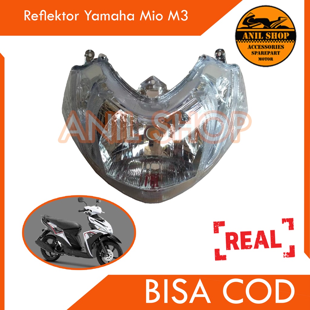 Yamaha mio m3 Headlight Reflector Shopee Malaysia