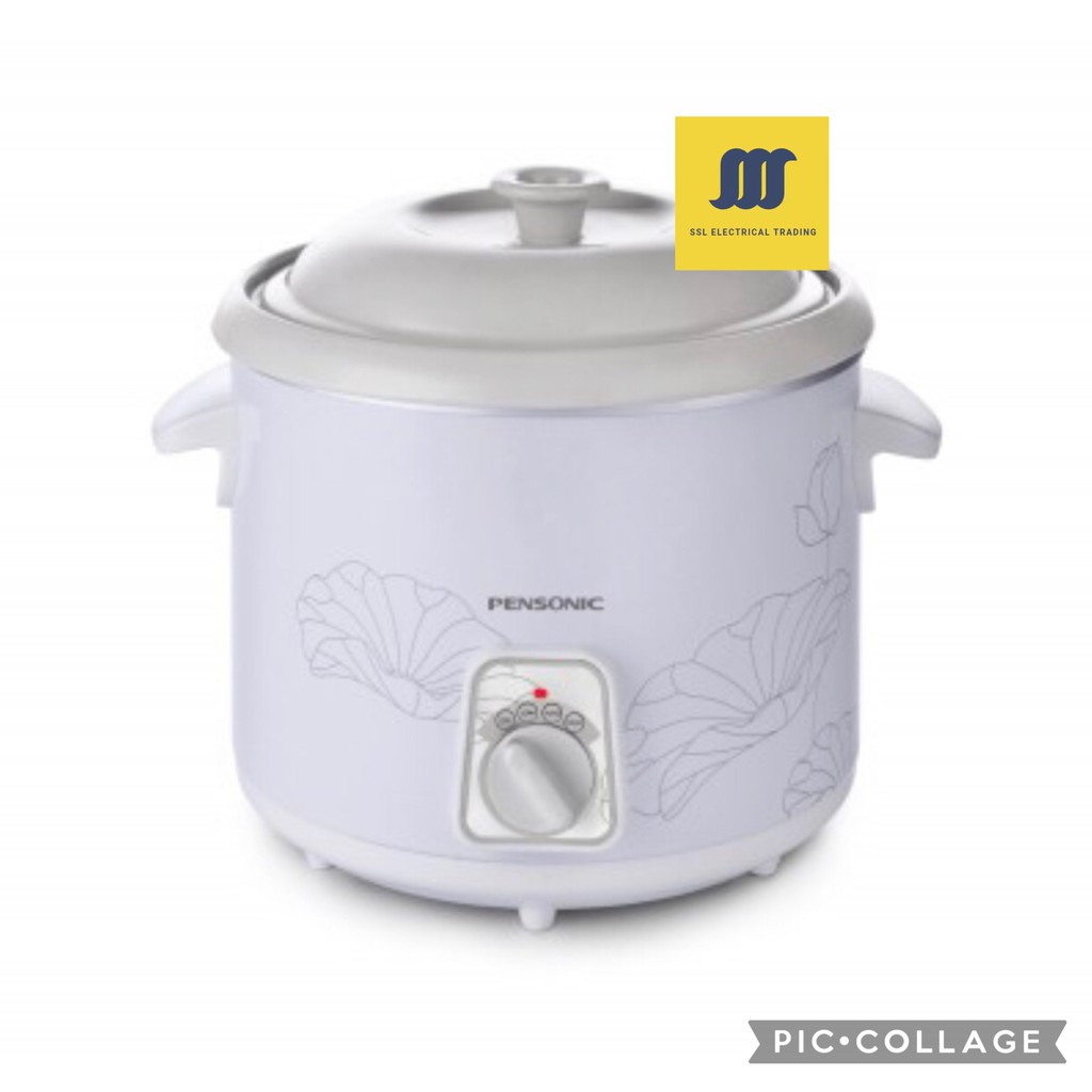 Pensonic Slow Cooker PSC101(1L)/PSC-301(3L)/PSC501(5L)With Excellent Ceramic Pot