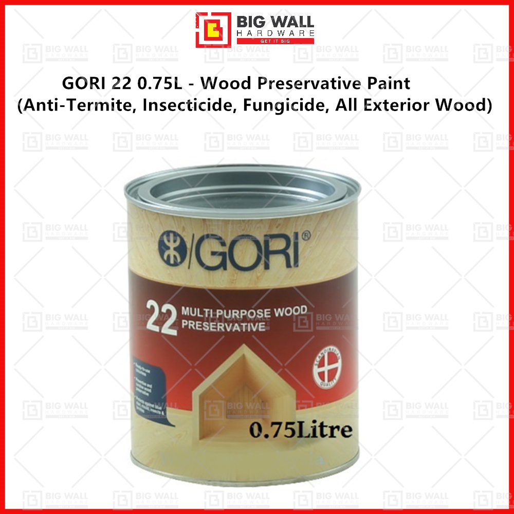 GORI 22 0.75L - Wood Preservative Paint (Anti-Termite, Insecticide ...