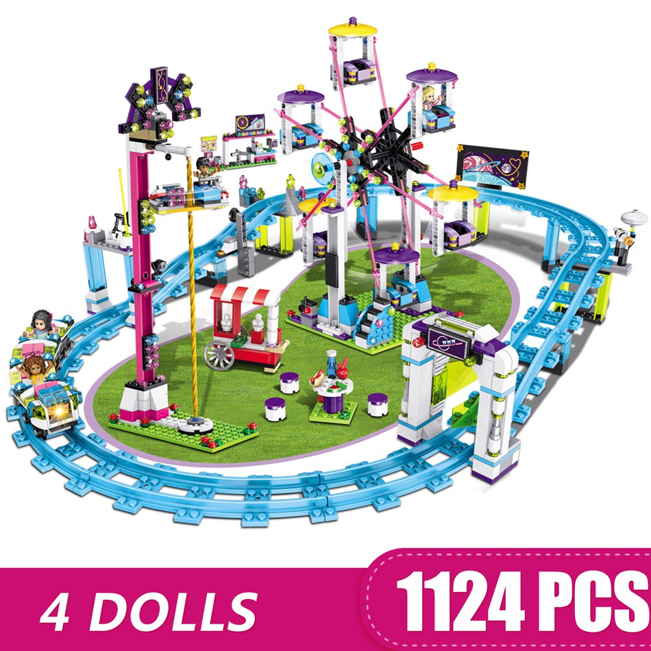 lego friends roller coaster set