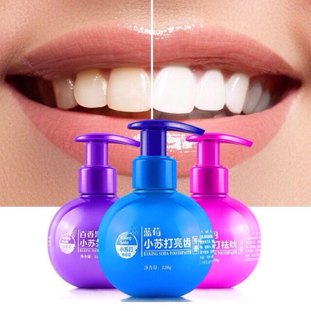 100% ORIGINAL BAKING SODA WHITENING TOOTHPASTE PEMUTIH 