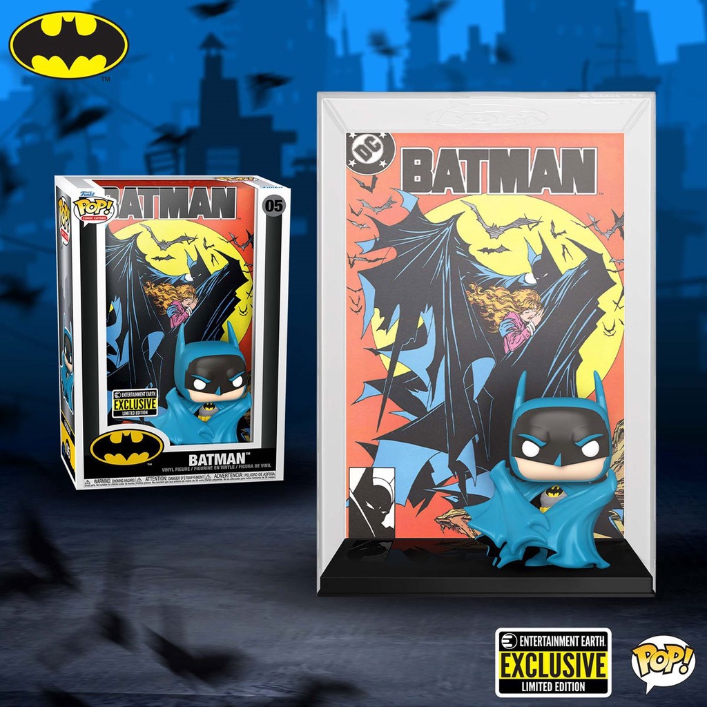 Funko Pop! DC Comics Batman #423 McFarlane Pop! Comic Cover Figure with Case - Entertainment Earth Exclusive