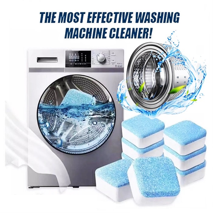 12pcs Tab Washing Machine Cleaner Washer Cleaning Detergent