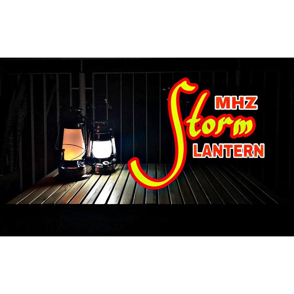 MHZ LED Storm Lantern Outdoor Camping Light