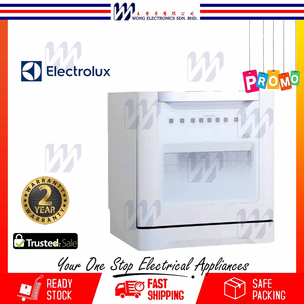 Electrolux ESF6010BW 55cm Compact Dishwasher Shopee Malaysia