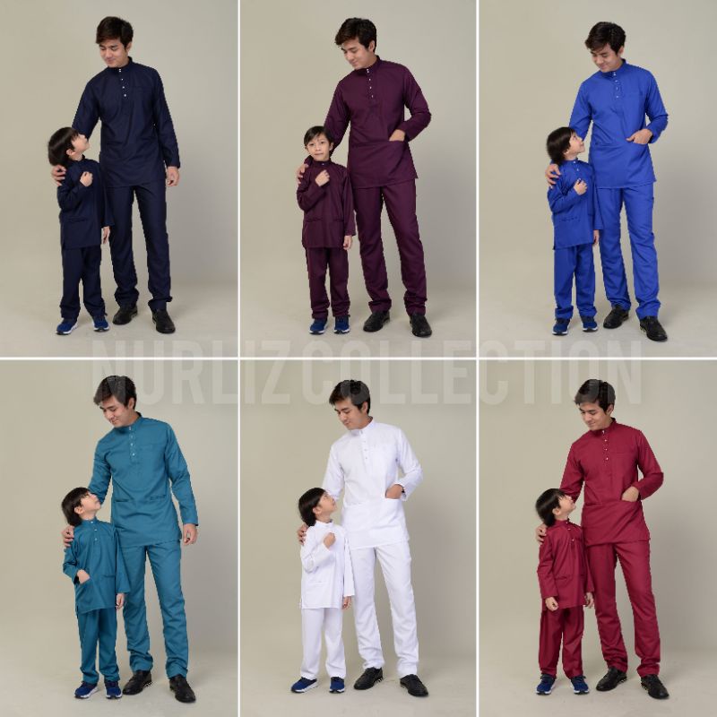 Baju Melayu Budak Baju Melayu Budak Lelaki Cekak Musang Shopee Malaysia