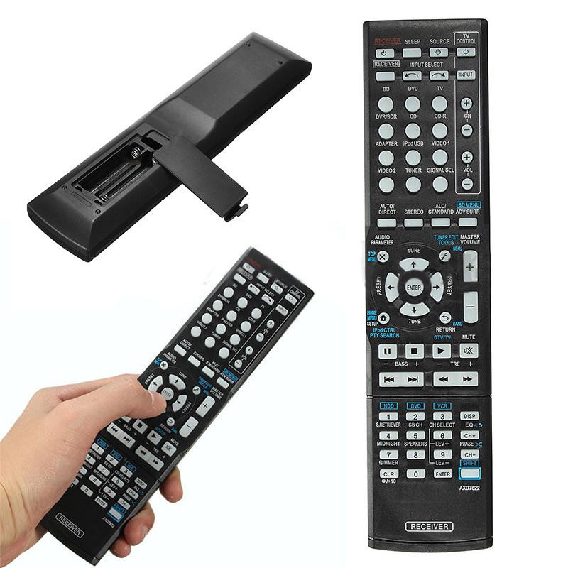 HCDZ Replacement Remote Control for Pioneer VSX-521 VSX-521-K AXD7520 7.1 Channel Home Theater AV A/V Receiver System 