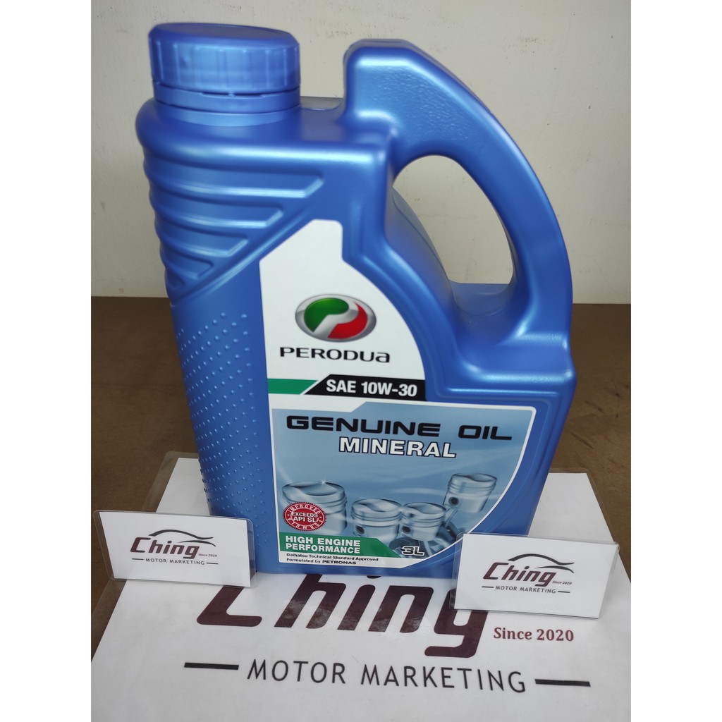 🆕2020 new packing 🆕 original perodua mineral engine oil 10w30 api sl ...