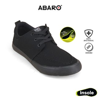 Image of ABARO Unisex Anti-Slip B7228 Anti-Bacterial/Thick Rubber/School Shoes/Kasut Sekolah Hitam/Sneakers Men/Kasut Lelaki/校鞋