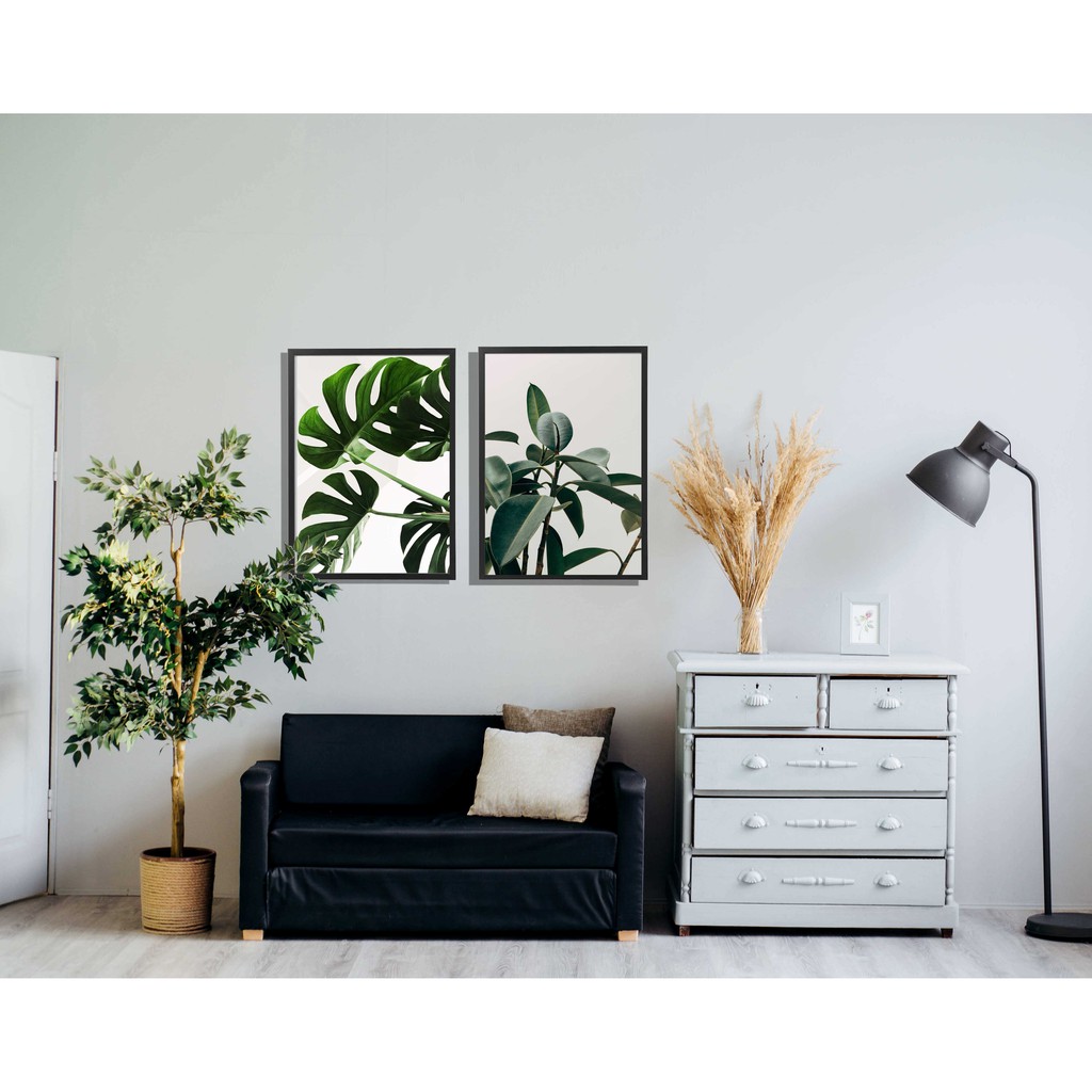 Ikea Fiskbo Wall Deco 50 X 70cm Including Minimalist Modern Alam Cetak Picture Frame Leaf Design Shopee Malaysia