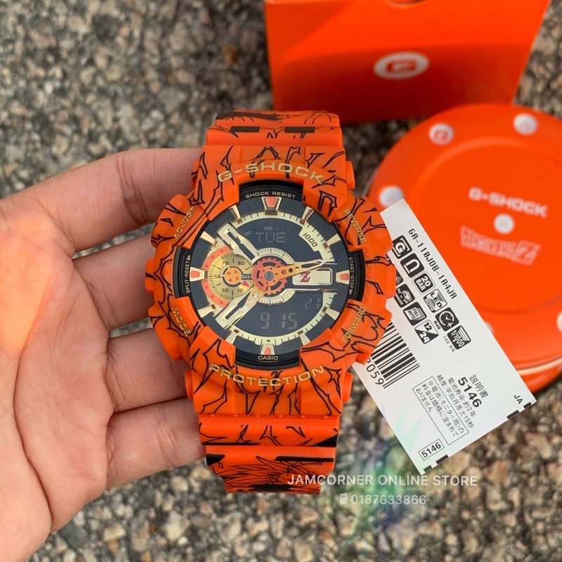 Limited Edition 100 Original Casio G Shock Ga 110jdb 1a4jr Aka Dragon Ball Ready Stock Shopee Malaysia