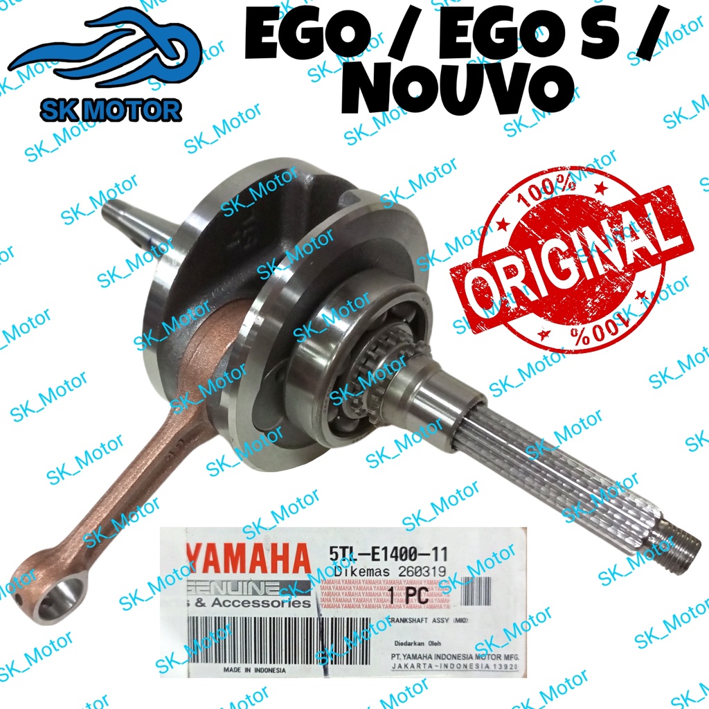 Yamaha EGO V1 / EGO S / NOUVO Original Crankshaft 5TLE140011 Crank