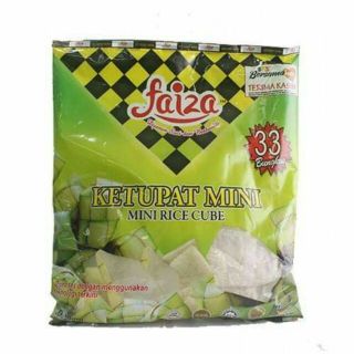 Nasi Impit/Ketupat Mini Rice FAIZA(33 packs X 20g) | Shopee Malaysia