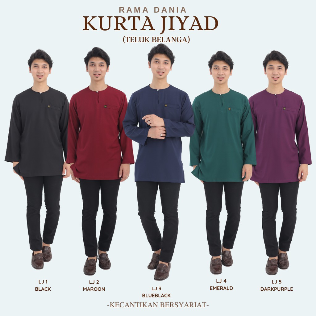 🧡SET FAMILY KURTA JIYAD LEHER TELUK BELANGA (JOHOR BUTANG SATU