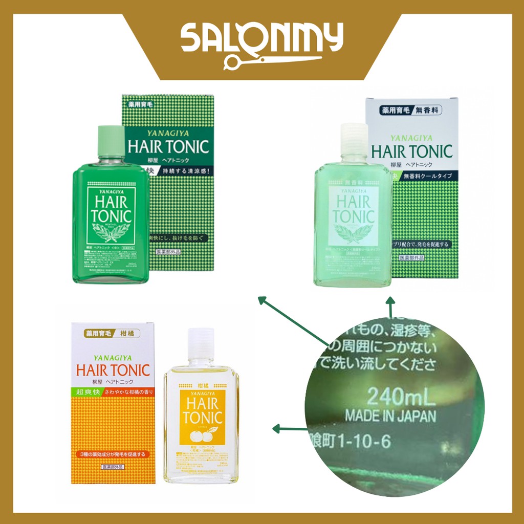 YANAGIYA Hair Medicated Hair Growth Tonic 240ml | Shopee Malaysia