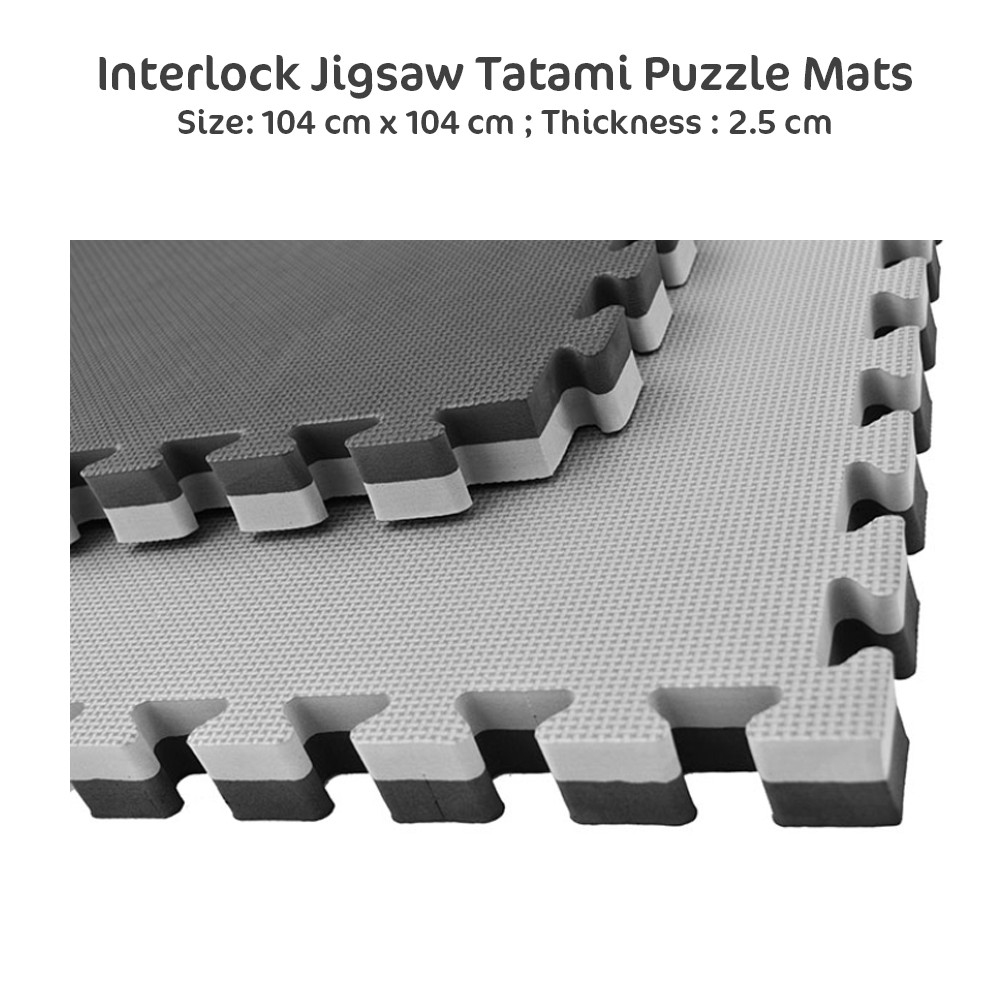 104cm X 104cm X 2 5cm Interlock Jigsaw Tatami Puzzle Mats Boxing