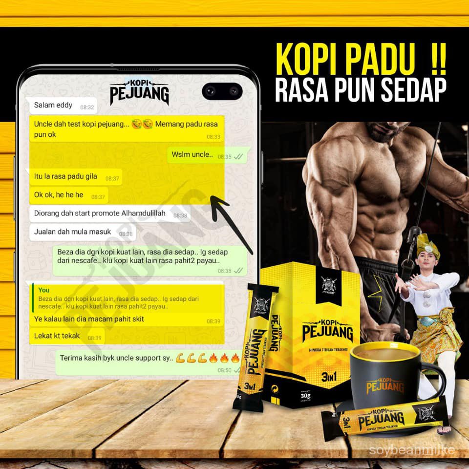 3hpe Kopi Pejuang 1 Box Original Hq Lemah Tenaga Batin Rawat Masalah Lelaki Lemah Tenaga Lelaki Lemah Dalaman Kopi Le Shopee Malaysia