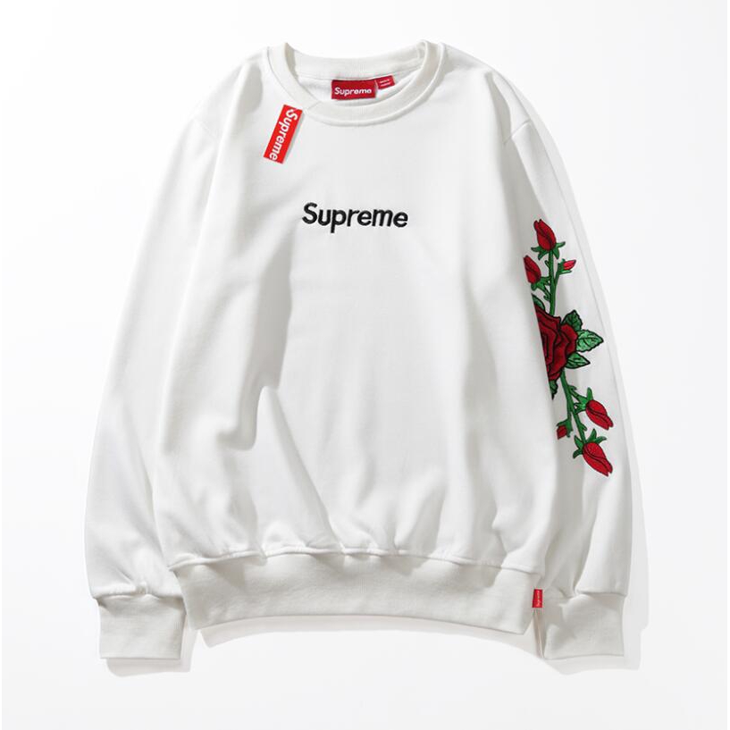 supreme rose sweater