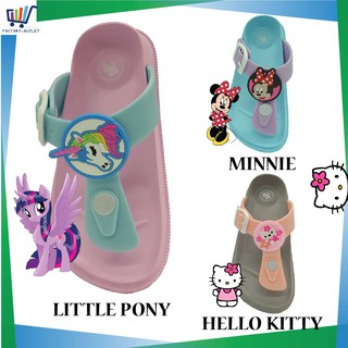 Slipper Flip Flop For Toddler Little Kids Sandals Cartoon Hello Kitty Unicorn Minnie Mouse Girls Sandals
