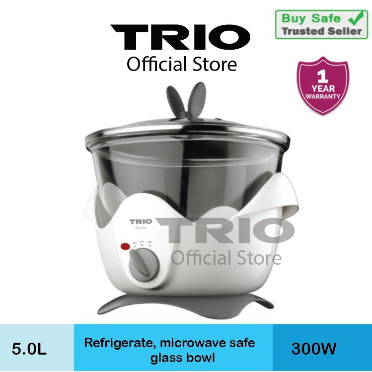 Trio Slow Cooker TSC500 5.0L Shopee Malaysia
