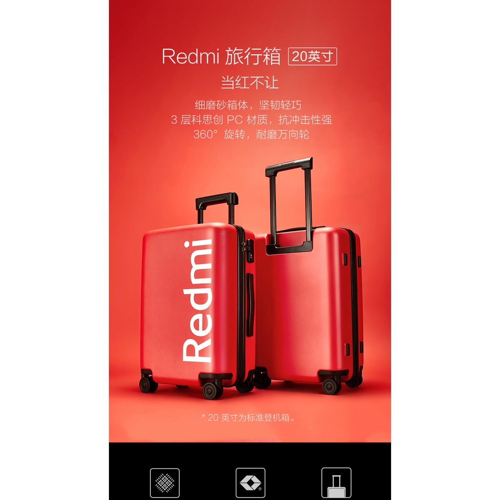 redmi suitcase