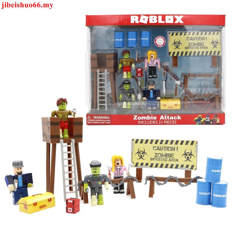 Roblox Building Block 4pcs Accessories Kid S Toys Festival Gifts Toy Shopee Malaysia - caution ninja pants roblox