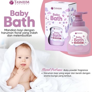 Mandian Bayi Tasneem Naturel Bubbly Baby Bath Tanpa Paraben Cf Bath ...