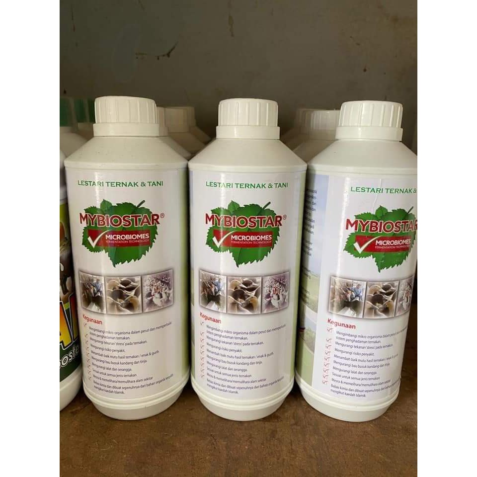 🔥Effective Microb EM MyBiostar Bakteria Baik EM🔥 1 Liter agen sah Pak Faisal KS Penang