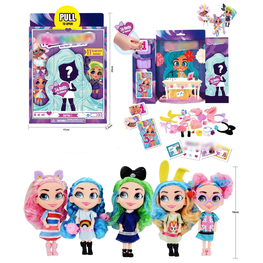 hairdorables collectible surprise dolls series 1