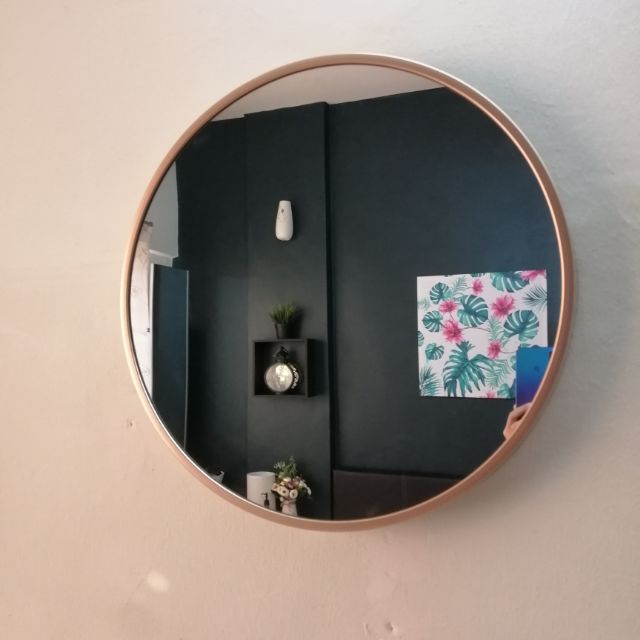 Mr Diy Round Mirror Shopee Malaysia