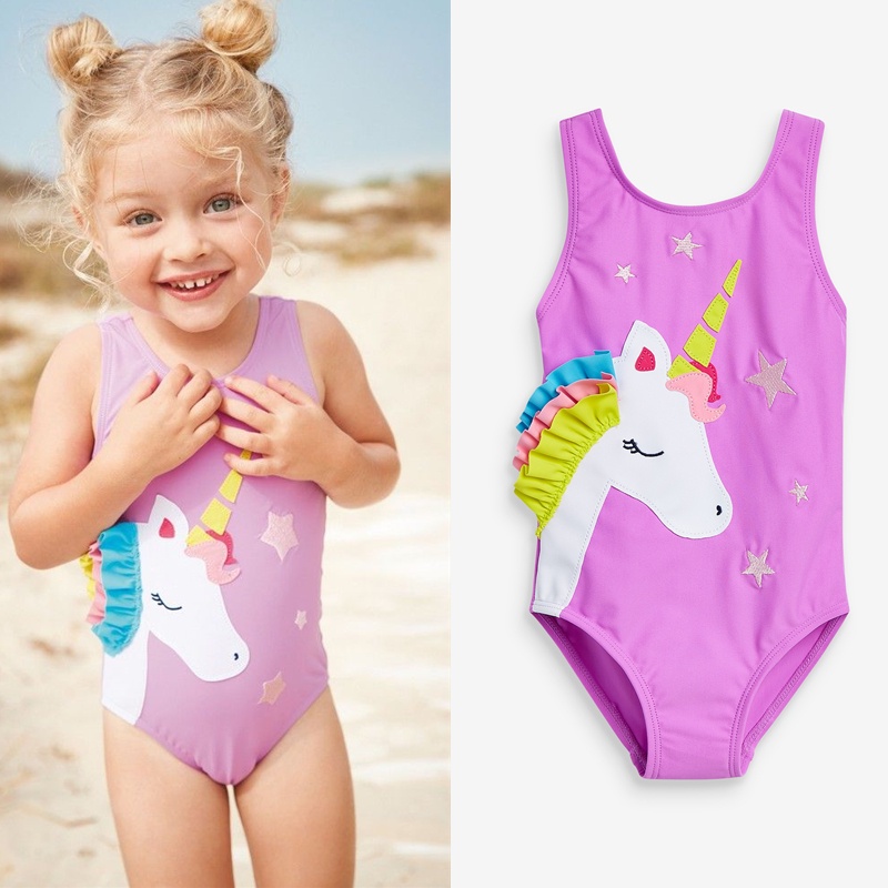 unicorn baby swimsuit